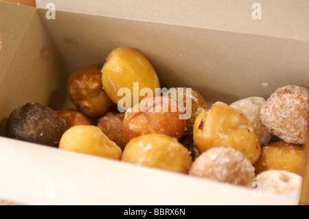 Donut Löcher Tim Bits bei Tim Hortons Stockfoto