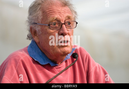 Chris Blackwell Gründer von Island Records, abgebildet bei Hay Festival 2009 Stockfoto