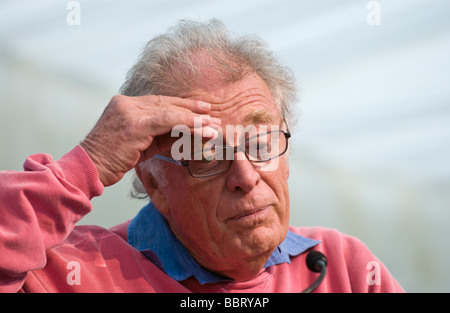 Chris Blackwell Gründer von Island Records, abgebildet bei Hay Festival 2009 Stockfoto