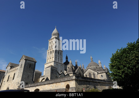 Kathedrale St. Front Périgueux Dordogne Frankreich Stockfoto