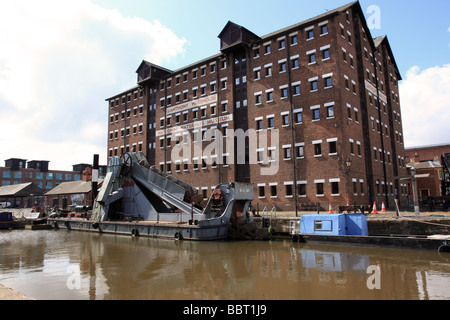 National Waterways Museum und Llanthony Warehouse, Gloucester Quays, Gloucestershire, England, Großbritannien Stockfoto