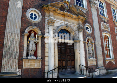 Fassade des Guildhall Stadtrat Büros hohe Straße Worcester uk Stockfoto