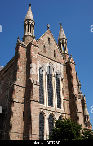 Worcester Kathedrale aus der Hochschule grüne Worcestershire uk Stockfoto