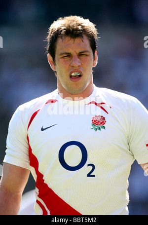 LOUIS DEACON ENGLAND & LEICESTER TIGERS RU TWICKENHAM MIDDLESEX ENGLAND 30. Mai 2009 Stockfoto