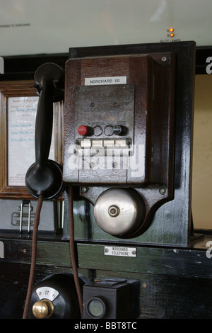 Signal Box Telefon Stockfoto