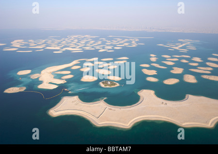 Dubai der Welt künstlichen Inseln im Persischen Golf Stockfoto