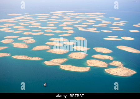 Dubai der Welt künstlichen Inseln im Persischen Golf Stockfoto