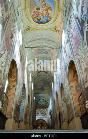 Via Crucis Heiligtum, Cerveno, Lombardei, Italien Stockfoto