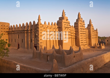 Große Moschee von Djenne, Djenné, Mopti Region, Niger im Landesinneren Delta, Mali, Westafrika Stockfoto