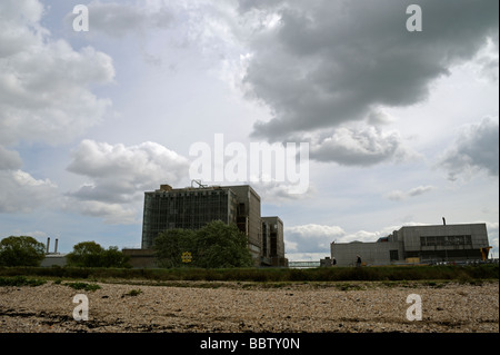 Bradwell stillgelegten Kraftwerk, Bradwell am Meer, die Küste von Essex, England, UK Stockfoto