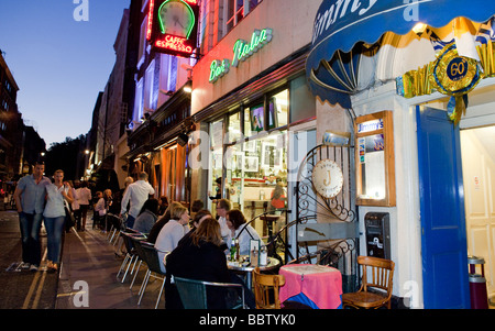 Bar Italia Frith Street Soho London Uk Europe Stockfoto