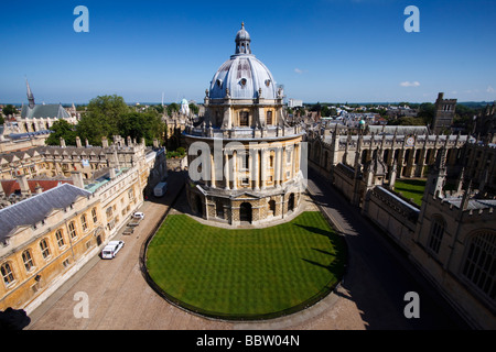 Radcliffe Camera von der Marienkirche Stockfoto