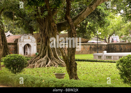 Literatur Tempel, Hanoi, Vietnam, Asien Stockfoto