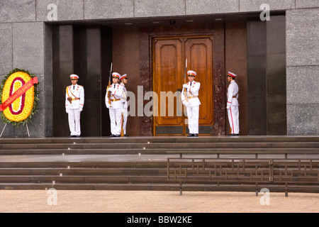 Ho-Chi-Minh-Mausoleum in Hanoi, Vietnam, Asien Stockfoto