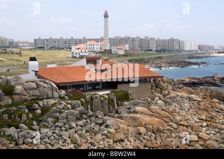 Boa Nova Teehaus in Matosinhos, entworfen von Alvaro Siza Vieira Stockfoto