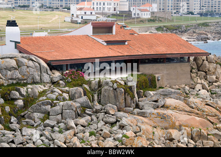 Boa Nova Teehaus in Matosinhos, entworfen von Alvaro Siza Vieira Stockfoto