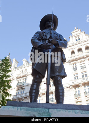 Das Ghurka Memorial in London UK Europe Stockfoto