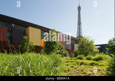 Paris Musée du Quai Branly Jean Nouvel 2006 Paris Quai Branly Museum von Jean Nouvel 2006 Stockfoto