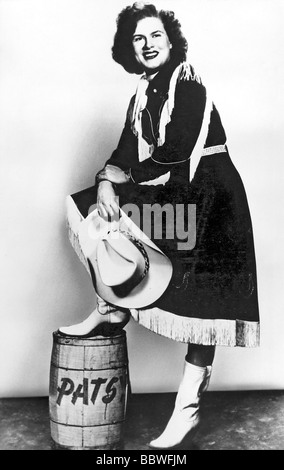 Patsy CLINE (1932-1963) Werbefoto des US-Amerikanischen Country-Sängers etwa 1957 Stockfoto