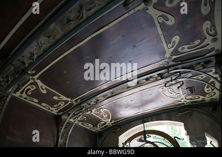 Paris Castel Béranger von Hector Guimard 1894 1898 Paris Castel Béranger von Hector Guimard 1894 1898 Stockfoto