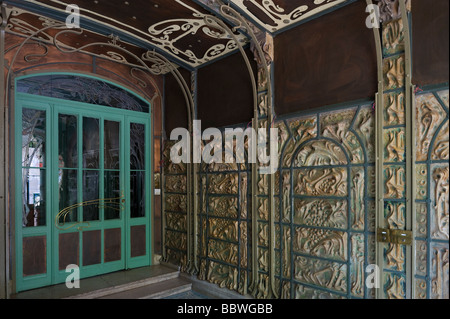 Paris Castel Béranger von Hector Guimard 1894 1898 Paris Castel Béranger von Hector Guimard 1894 1898 Stockfoto