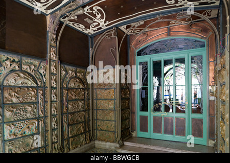 Paris Castel Béranger von Hector Guimard 1894 1898 Paris Castel Béranger von Hector Guimard 1894 1898 Stockfoto