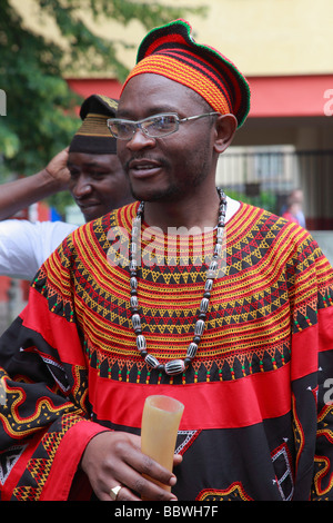 Afrikanische Männer Deutschland Berlin Karneval der Kulturen Stockfoto