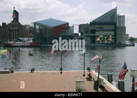 Baltimore Inner Harbor Stockfoto