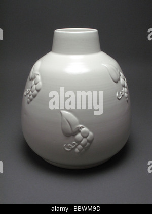 Poole Pottery Art-Déco-Vase c.1935 Stockfoto