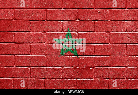 Flag of Morocco Stockfoto