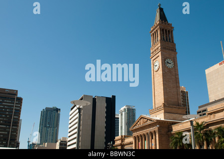 Brisbane City Hall beherbergt Museum of Brisbane, Queensland, Australien Stockfoto