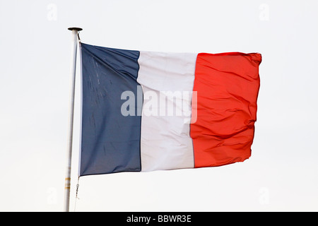 Französische Nationalflagge Stockfoto