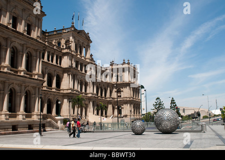 Treasury Casino Gebäude, Brisbane, Australien Stockfoto