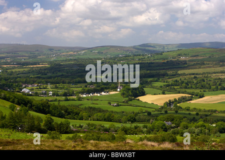 Das Dorf von Gortin in Sperrin Berge Grafschaft Tyrone Nordirland Vereinigtes Königreich Stockfoto