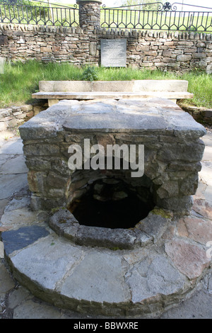 Saint st patricks gut als magherakeel tober Patrick in der Derg Tal auf dem Pilgerweg ist Irland Lough Derg bekannt Stockfoto