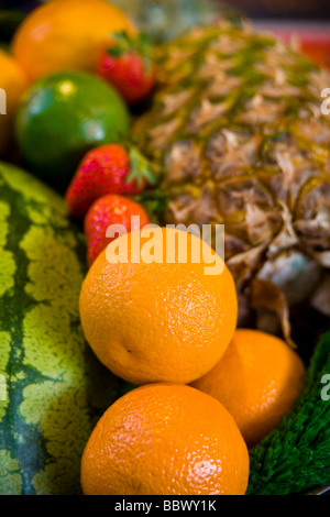 Verschiedene Früchte, Obst Stockfoto