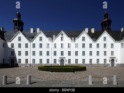 Schloss PloenCastle, jetzt Sitz der Fielmann-Akademie Akademie, Plön, Holsteinische Schweiz, Schleswig-Holstein, Ge Stockfoto