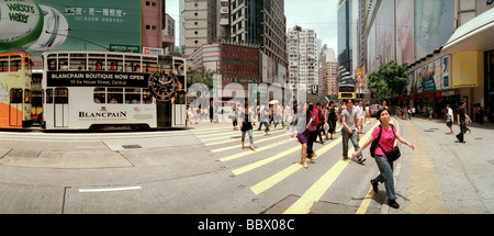 Yee Wo Street Causeway Bay Hong Kong Stockfoto