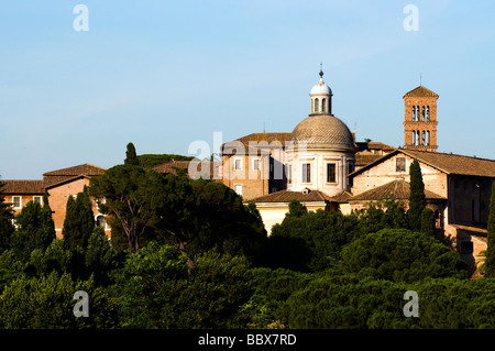 Santi Giovanni e Paolo, Rom, Italien Stockfoto