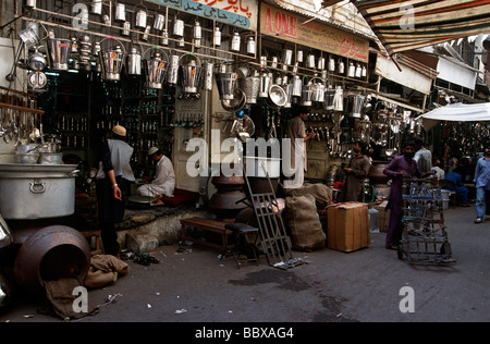 Pakistan Sindh Region Karachi Sarafa Basar Stockfoto