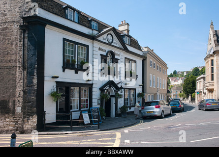 Die historische Swan Hotel in Bradford on Avon' Wiltshire UK dating von AD 1500s Stockfoto