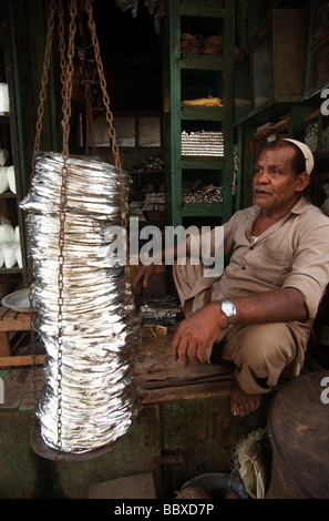 Pakistan Sindh Region Karachi Sarafa Basar Stockfoto