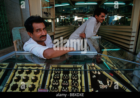 Pakistan Sindh Region Karachi Sarafa Basar Stockfoto