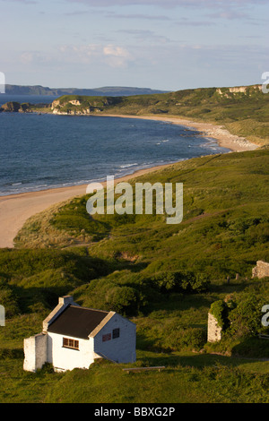 White Park Bay und Strand an der North Antrim coast County Antrim-Nordirland-Großbritannien Stockfoto