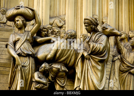 Gates of Paradise Porta del Paradiso Florenz Italien Stockfoto