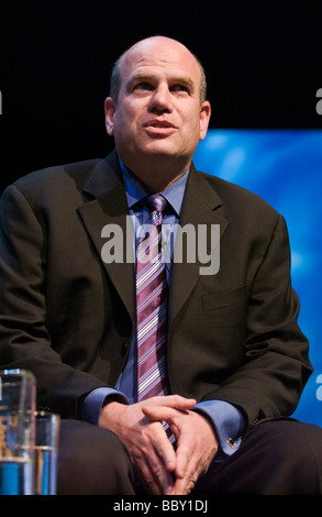 David Simon American Autor Journalist Autor Produzent und Schöpfer der TV-Serie 'The Wire' Hay Festival 2009 im Bild Stockfoto