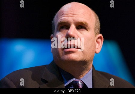 David Simon American Autor Journalist Autor Produzent und Schöpfer der TV-Serie 'The Wire' Hay Festival 2009 im Bild Stockfoto