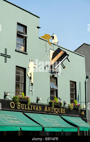 Antiquitätengeschäft in Francis Street antike Viertel Dublin Irland Stockfoto