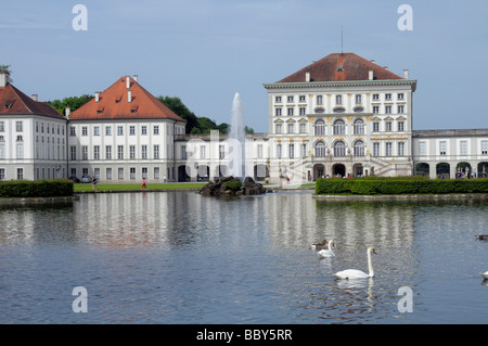 Schloss Nymphenburg Schloss, München, Bayern, Deutschland, Europa Stockfoto