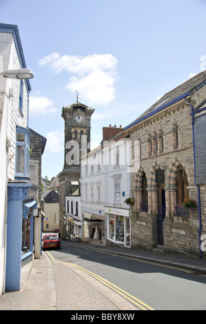 Pike Street, Liskeard, Cornwall, England, Vereinigtes Königreich Stockfoto